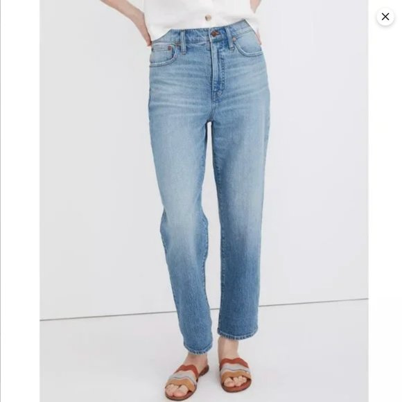 MADEWELL Tall Relaxed Jeans in Springtide Wash - Picture 3 of 9